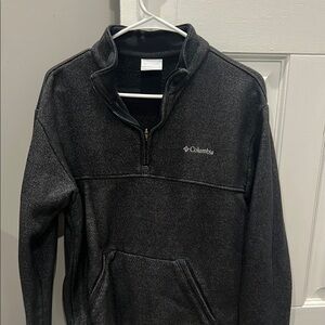 Columbia Black Quarter-Zip Pullover